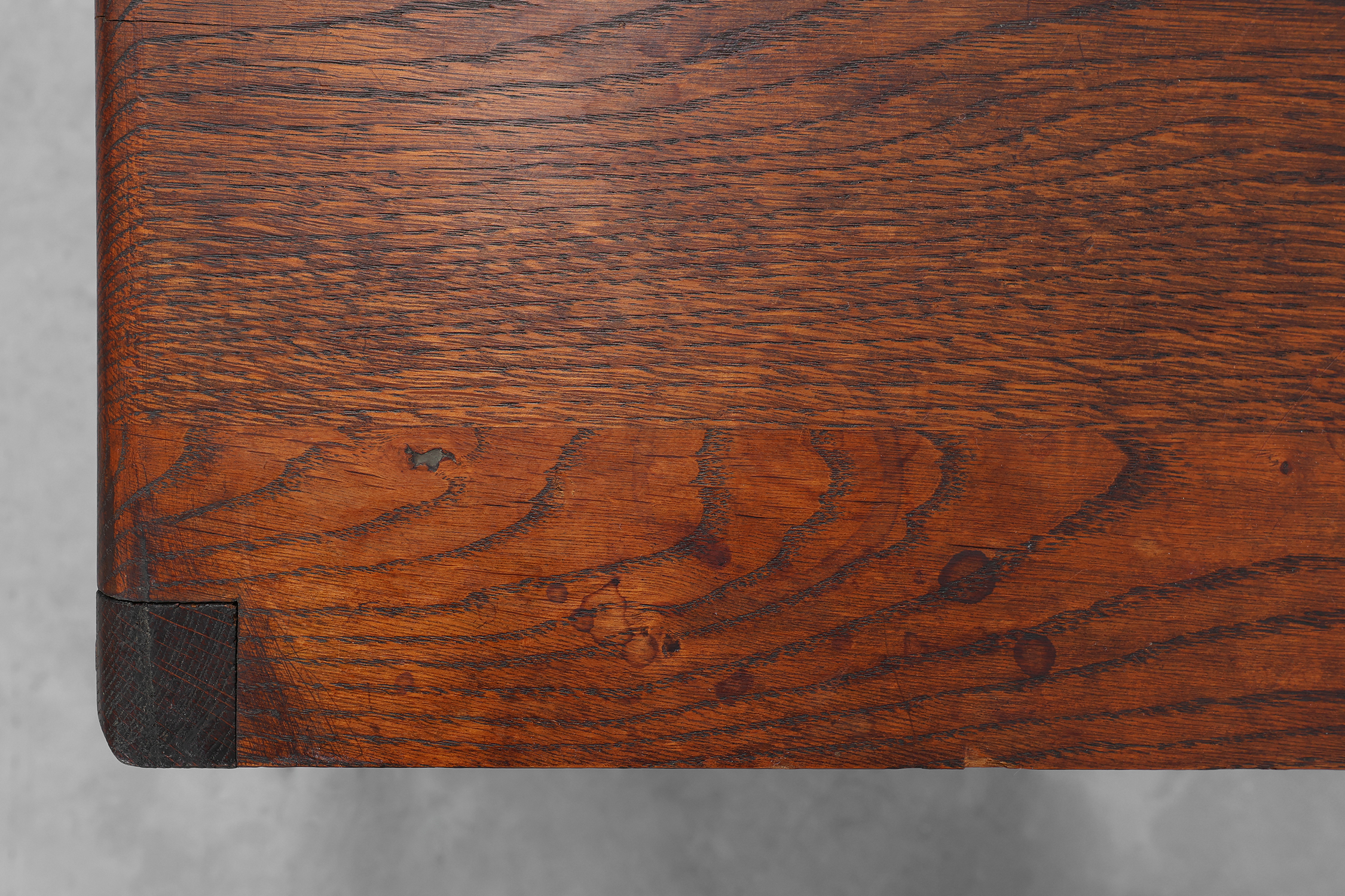 Pair of Belgian Arts & Crafts or Jugendstil Oak Stools, circa 1890thumbnail